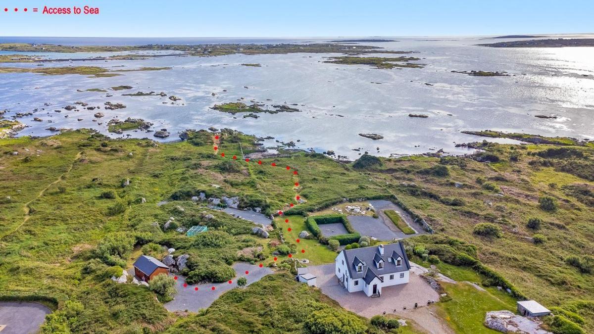 Willa Seaside Log Cabin, Carna Zewnętrze zdjęcie